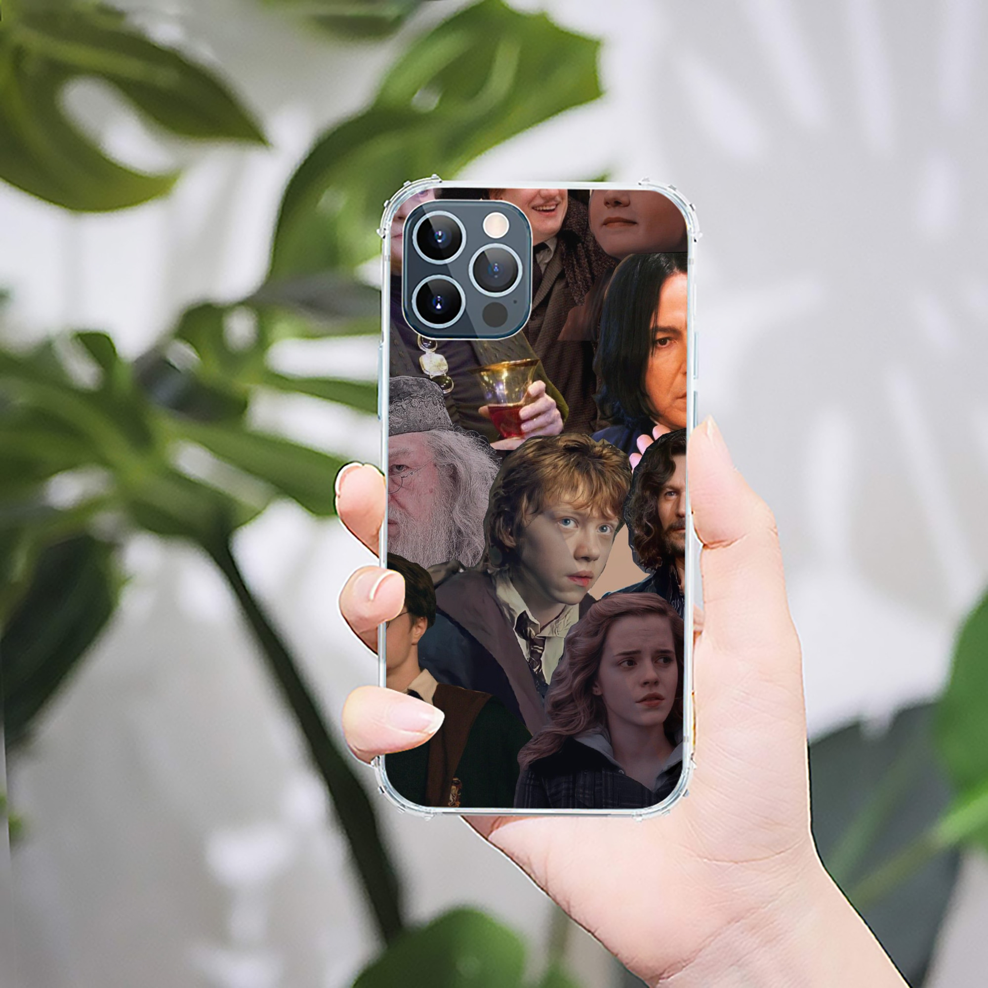 （画像用） Harry Potter ハリー・ポッターシリーズ 【iPhone 12シリーズ対応】透明スマホケース（クリアソフトケース）
